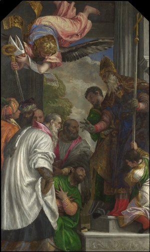 Paolo Veronese (Caliari) - The Consecration of Saint Nicholas of Myra