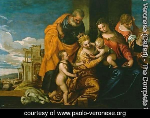 Paolo Veronese (Caliari) - The Marriage of Saint Catherine