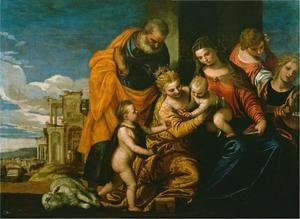 Paolo Veronese (Caliari) - The Marriage of Saint Catherine