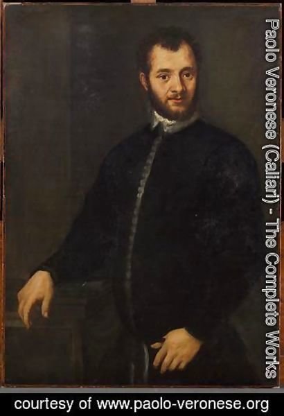 Paolo Veronese (Caliari) - Portrait of a young man in black